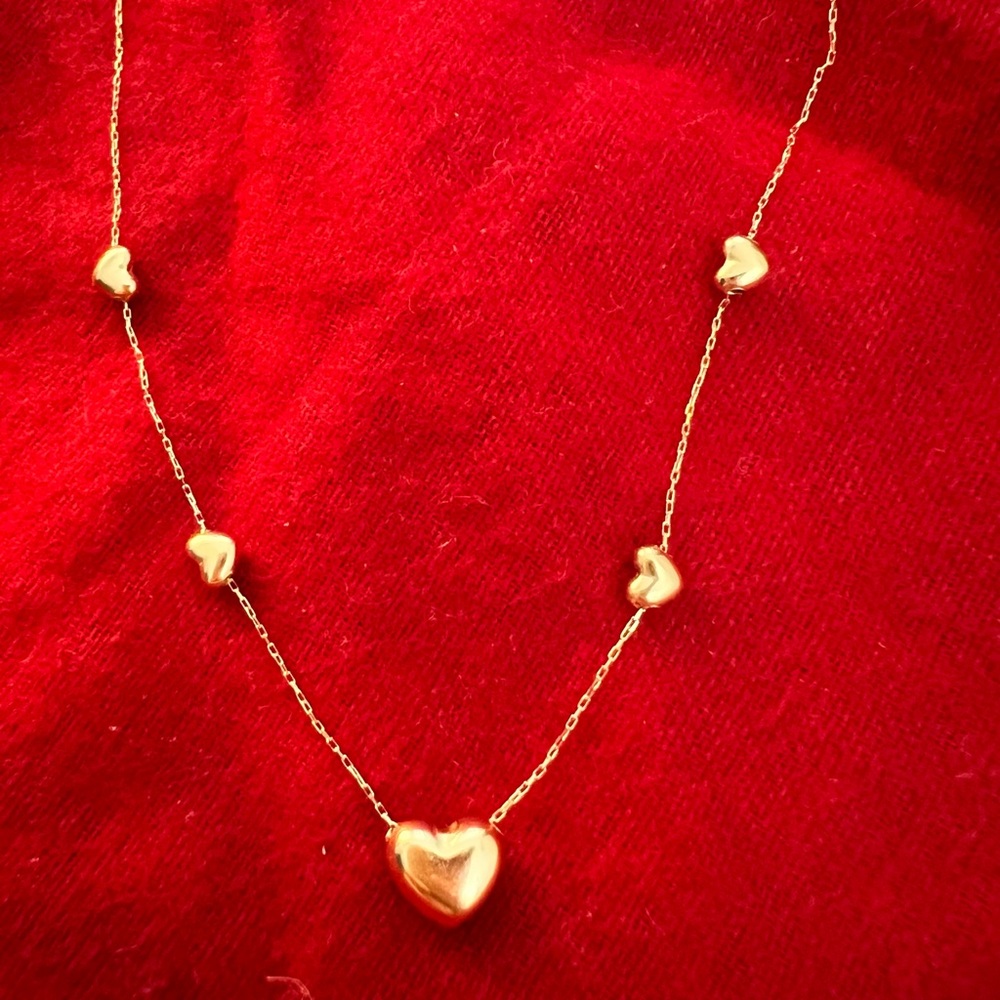 Gold Heart Necklace